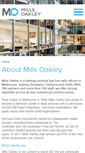 Mobile Screenshot of millsoakley.com.au